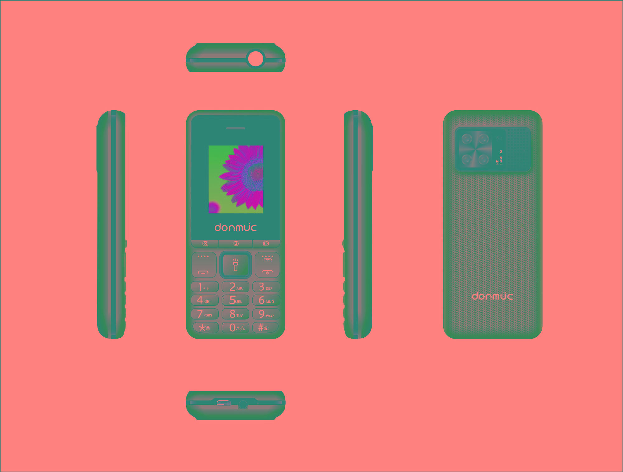 D04Phone green