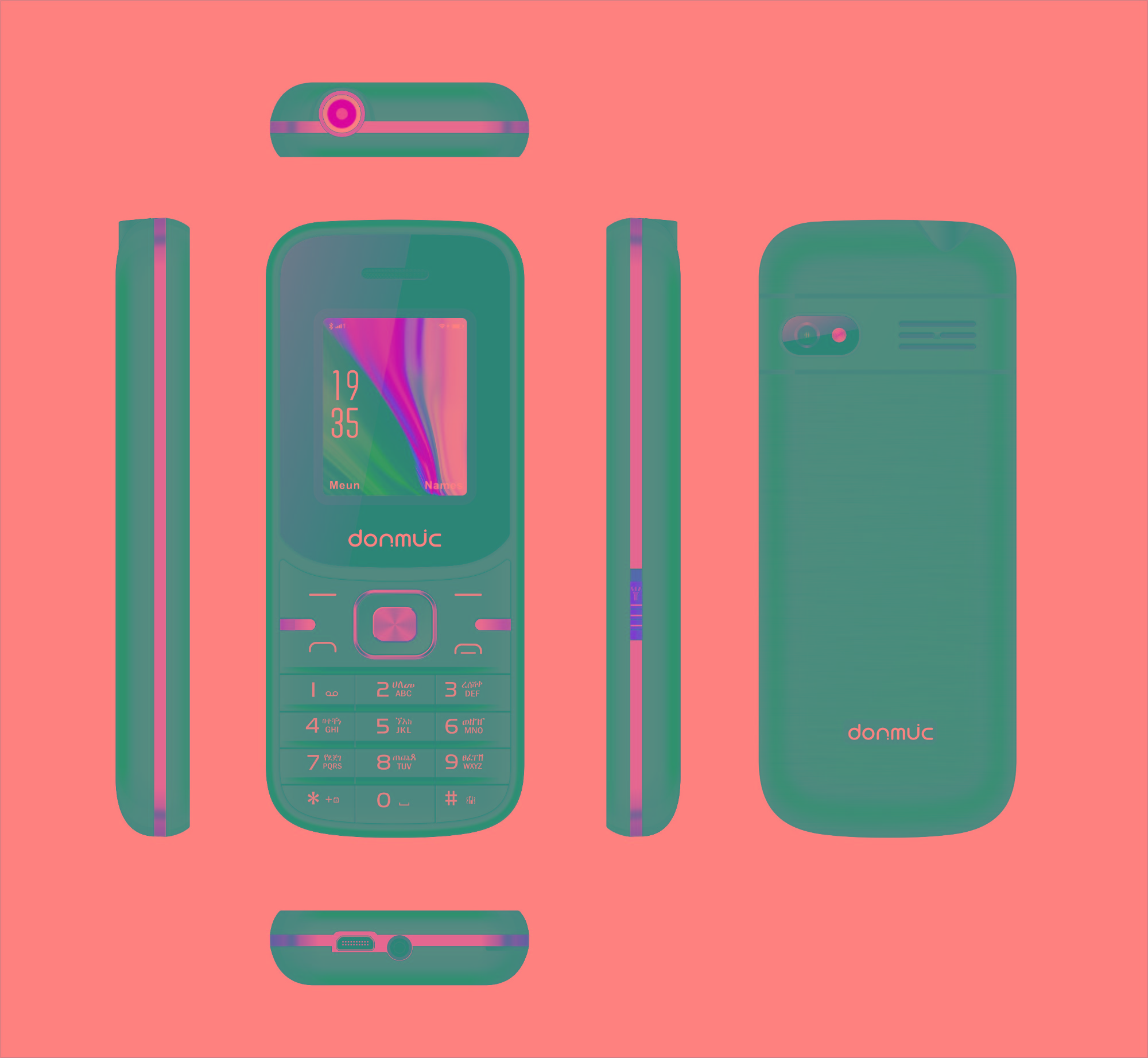 D02phone blue