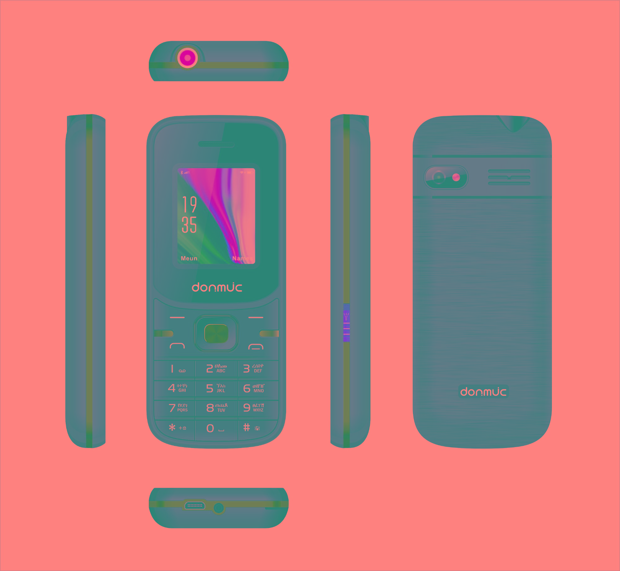 D02Phone green